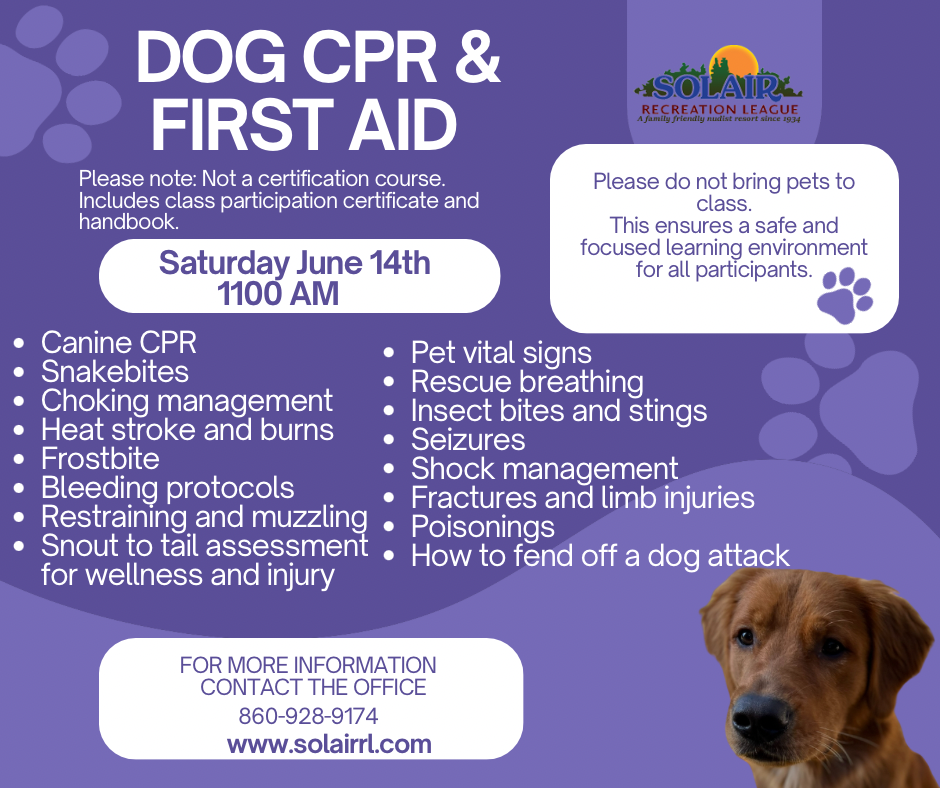 Dog CPR Poster