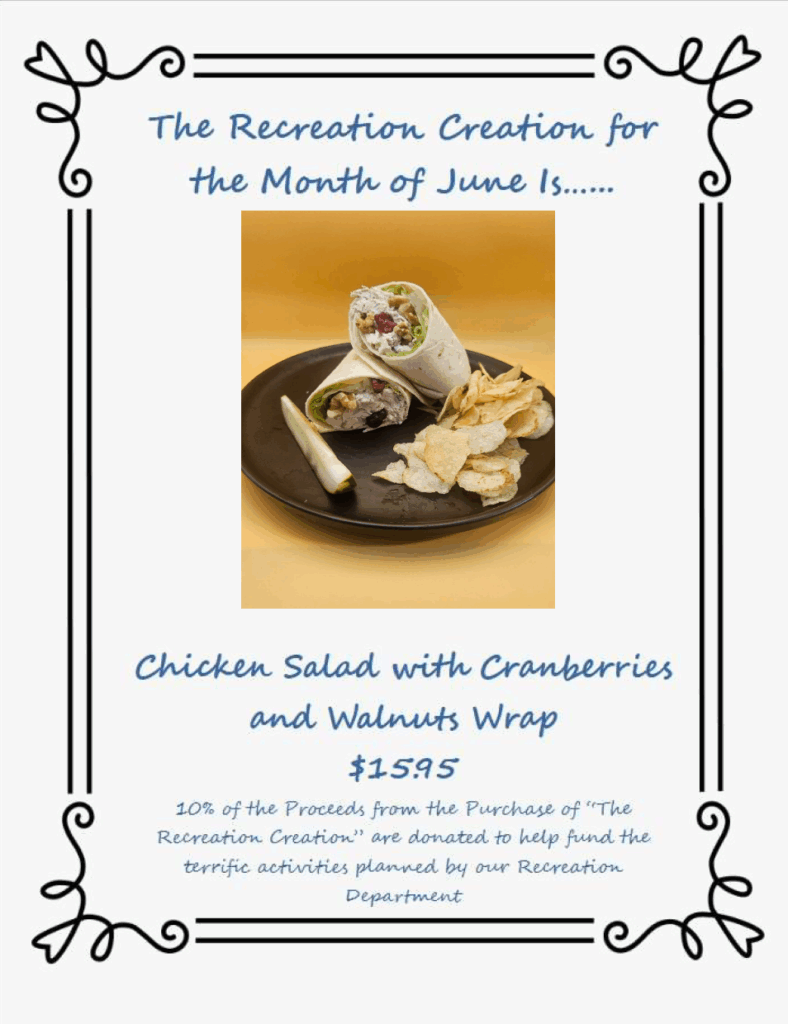 June Bistro Special